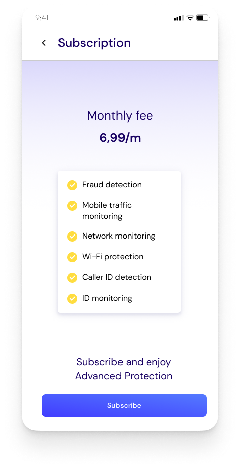 Mobile Sicherheits-App
